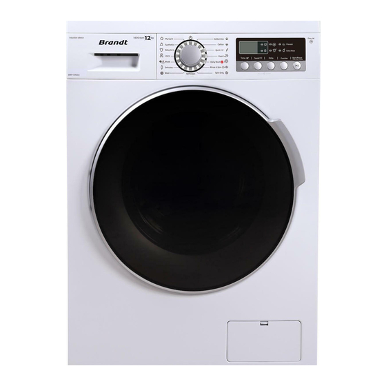 User Manuals: Brandt BWF124QLE Washing Machine