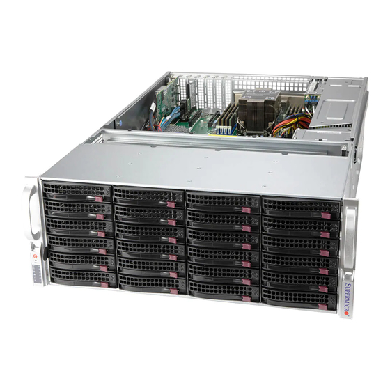 Supero SUPER STORAGE SYSTEM 6047R-E1CR36L User Manual