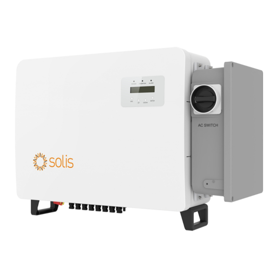 SOLIS S6-GC25K-US User Manual
