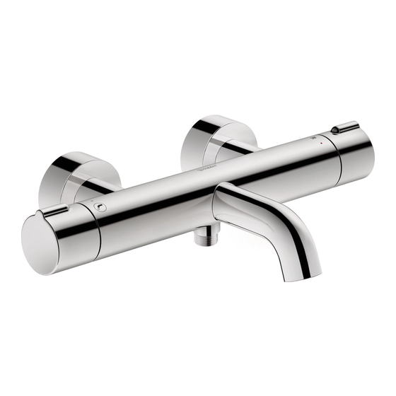DURAVIT C15230 0000 10 Instructions For Mounting And Use