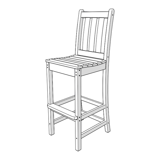 Polywood TGD102 Assembly Instructions