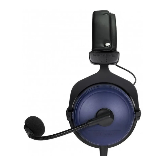 Beyerdynamic DT 797 User Manual