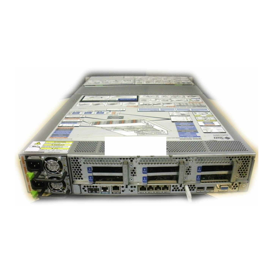 Sun Microsystems Sun Fire X4170 Getting Started Manual