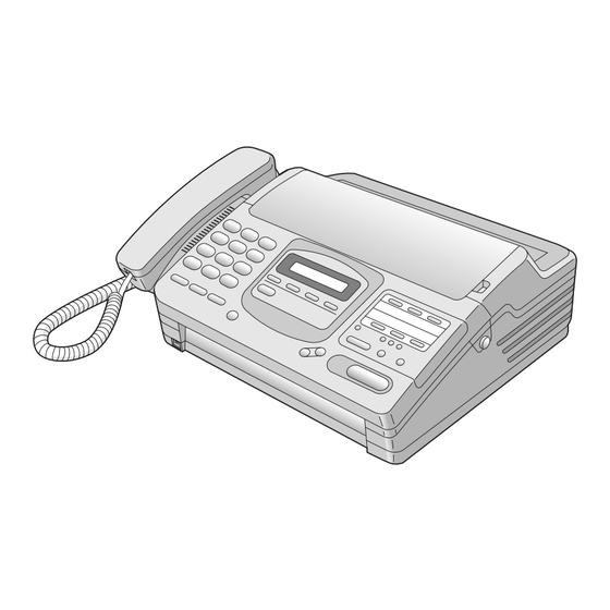 Panasonic KX-F880 Operating Instructions Manual