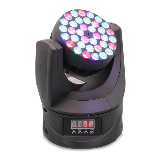 PR Lighting PR-8110 User Manual