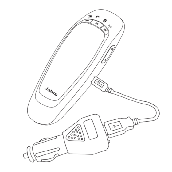 Jabra CRUISER Quick Start Manual