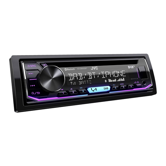 JVC KD-DB902BT Instruction Manual