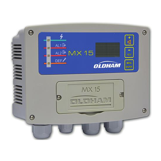 Oldham MX-15 Installation And Operating Manual