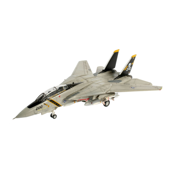 REVELL Grumman F-14A TOMCAT Assembly Manual