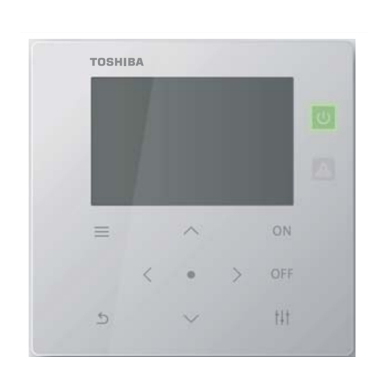 Toshiba TCB-SC640U-E Remote Controller Manuals