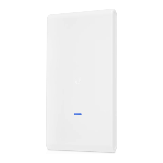 Ubiquiti UniFi AC AP Mesh Pro Quick Start Manual