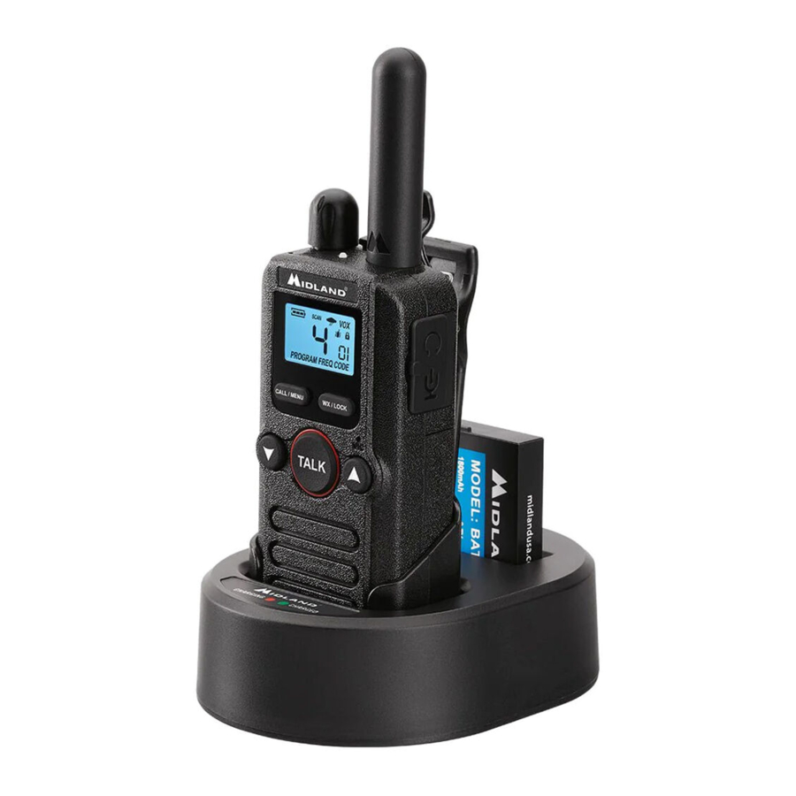 Midland BIZ TALK BR180 - Two-Way Radio Manual