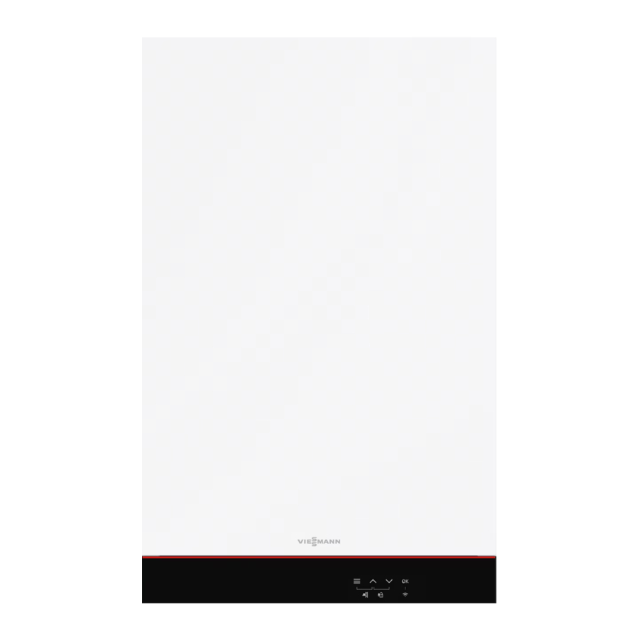 Viessmann 100-W HEAT ONLY Manual