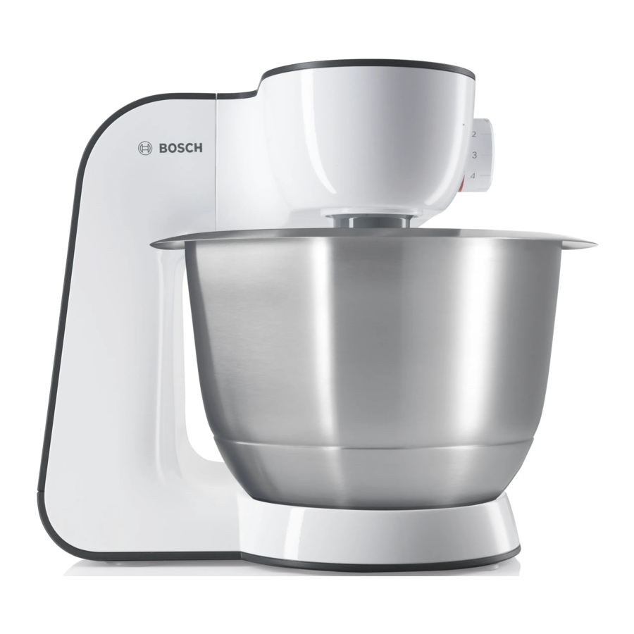 Bosch MUM5 / MUM52 / MUM54 / MUM55 / MUM56 Series, MUM54A00 Manual