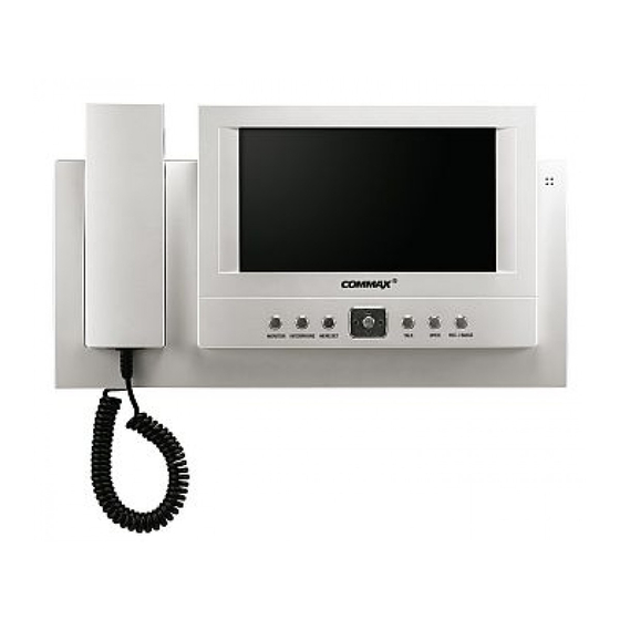 Commax CDV-72BE User Manual