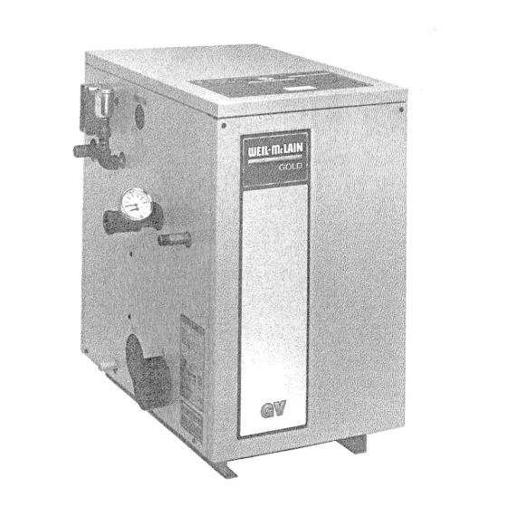 Weil-McLain GV-3 Manual