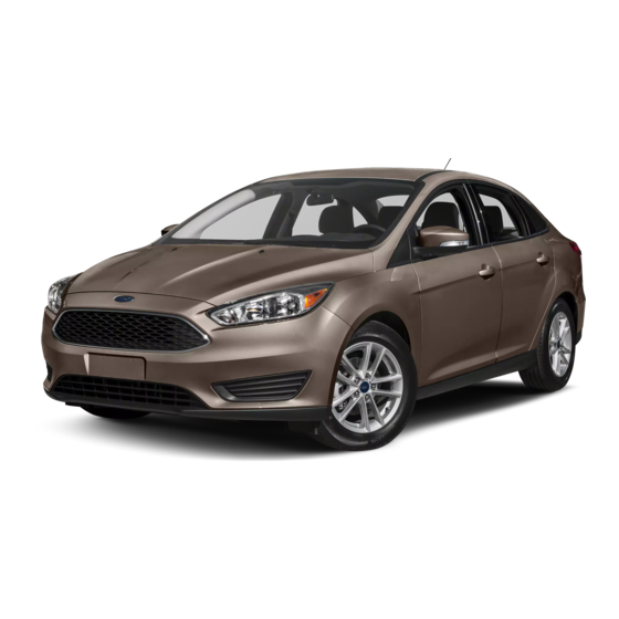 Ford 2016 FOCUS ELECTRIC Owner's Manual