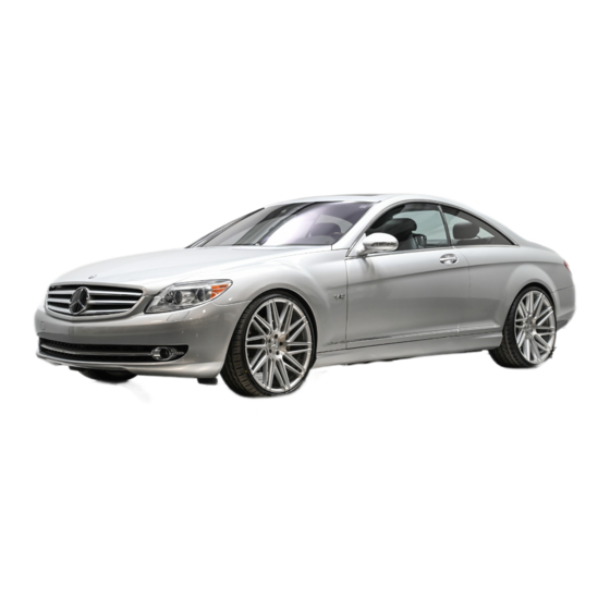 Mercedes-Benz 2008 CL 550 4MATIC Manuals