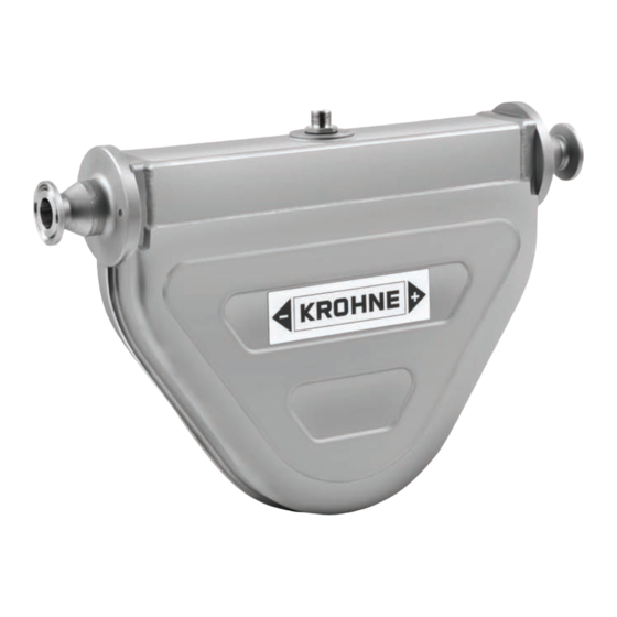 KROHNE OPTIBATCH 4011 C Handbook