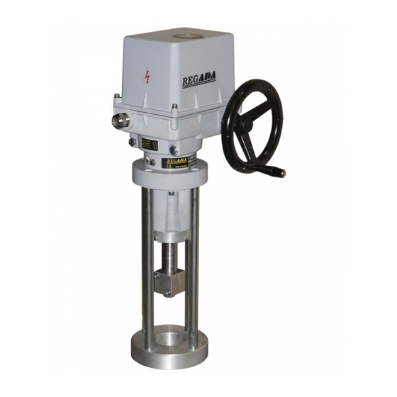 Regada STR 1 Installation, Service And Maintenance Instructions