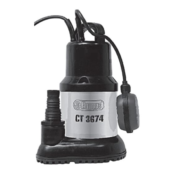 Elpumps CT 2274 Operating Instructions Manual
