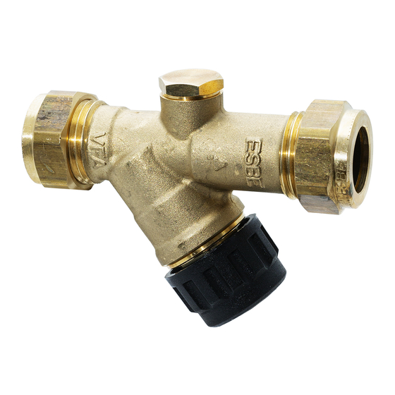 ESBE VFA200 Series Quick Start Manual