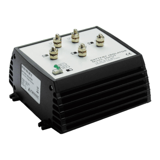 Cristec RCE/100 – 2E – 3IG Operation Manual