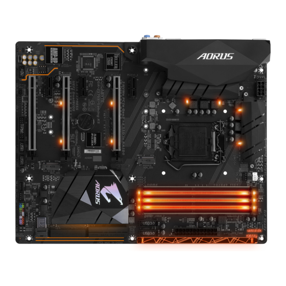 GIGA-BYTE TECHNOLOGY GA-Z270X-Gaming K5 User Manual