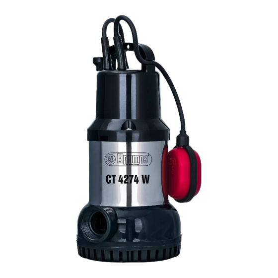 Elpumps CT 2274 User Manual