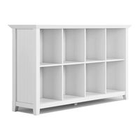 Simplihome WyndenHall Brooklyn + Max AXCACA20-WH Assembly Instructions Manual