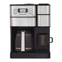 Cuisinart Coffee Center GRIND & BREW PLUS Quick Start Manual