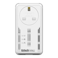Aztech 500Mbps HomePlug AV User Manual