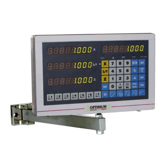 Optimum DPA 2000 Operating Manual
