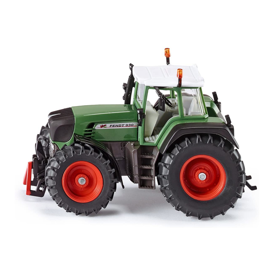 DICKIE RC Fendt Vario 930 Operating Instructions