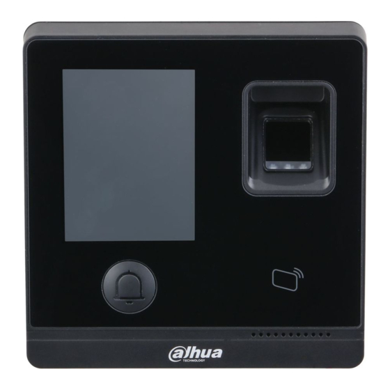 Dahua Access Standalone User Manual