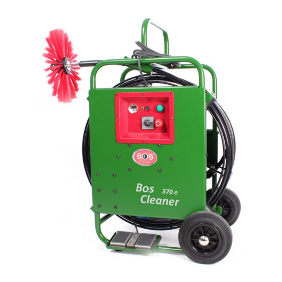 bierkuhl BOS Cleantec Cleaner 370e Operation And Maintenance Manual