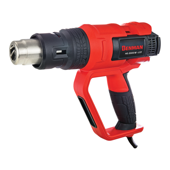 Benman HG 2000 W Manuals