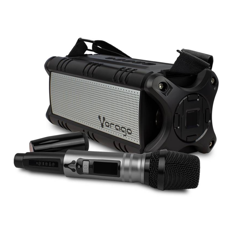 VORAGO KSP-450 - Karaoke Speaker Quick Guide