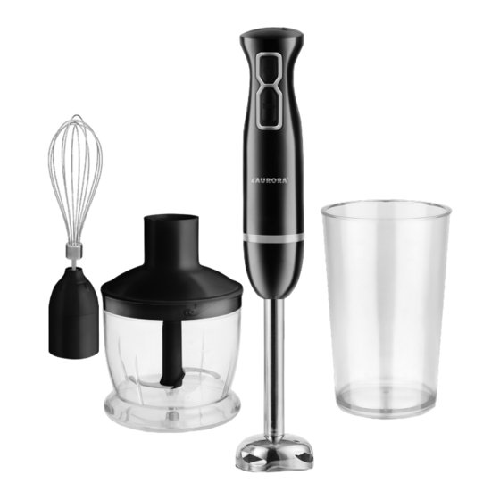 Aurora AU 3669 Hand Blender Manuals