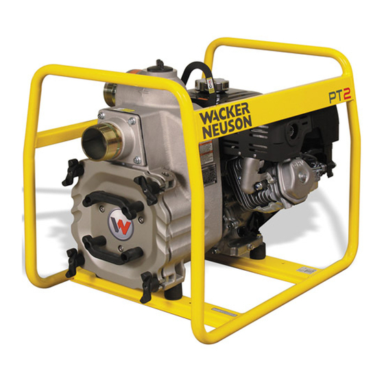 Wacker Neuson PT 2 Series Repair Manual
