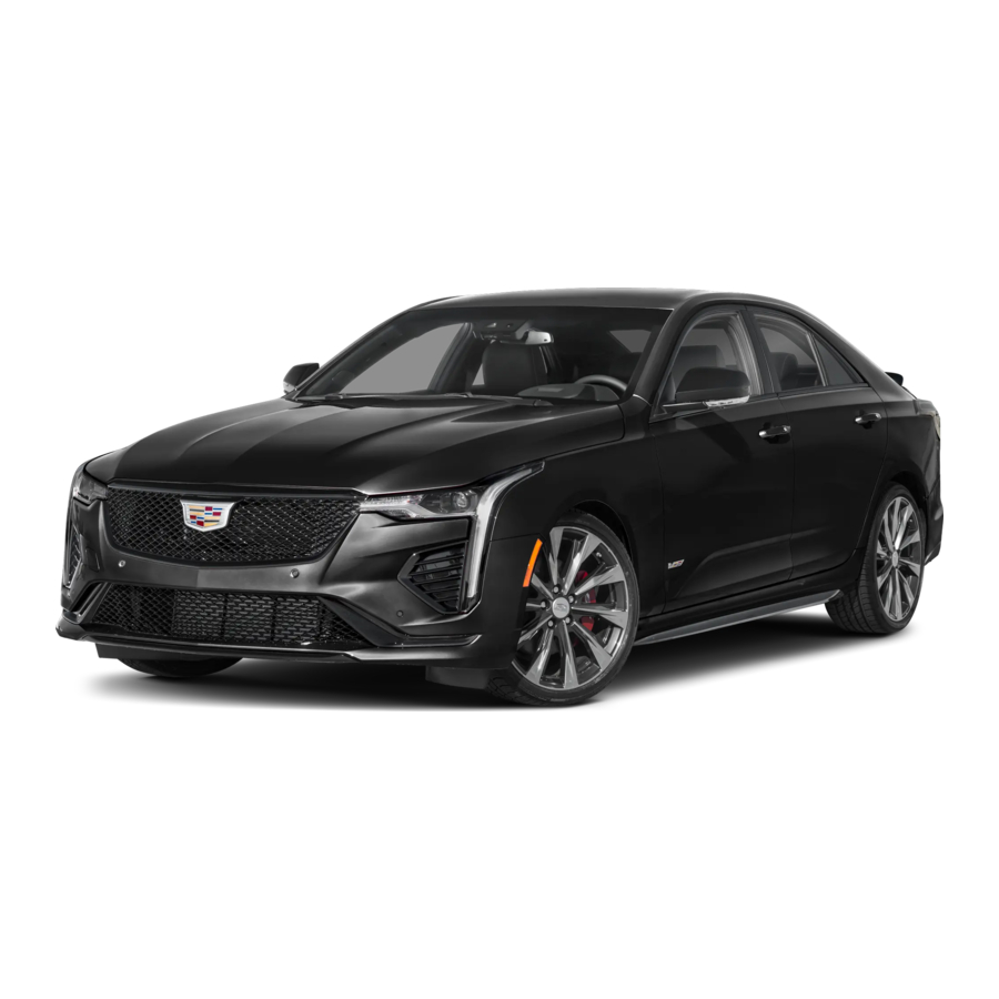 Cadillac V 2022 Series, CT4-V 2022, CT4-V Blackwing 2022, CT5-V 2022, CT5-V Blackwing 2022 Manual