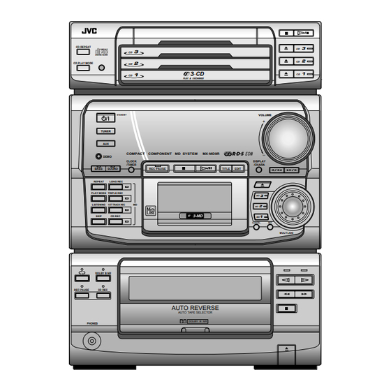 JVC CA-MD9R Instructions Manual