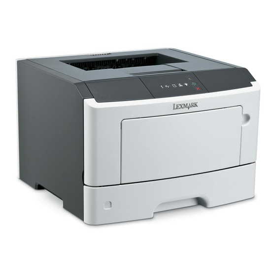 Lexmark MS310d Quick Refence Manual