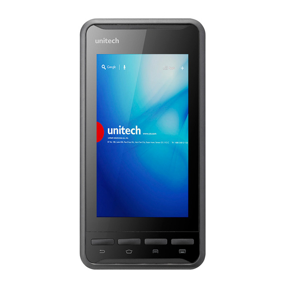 Unitech PA700 User Manual