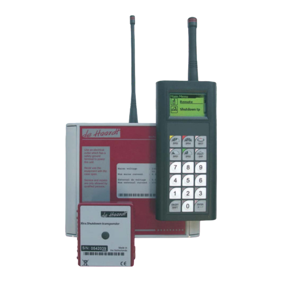 De Haardt Xtra. Series Manual