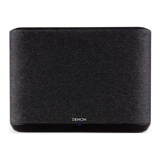 Denon HOME 250 Quick Start Manual