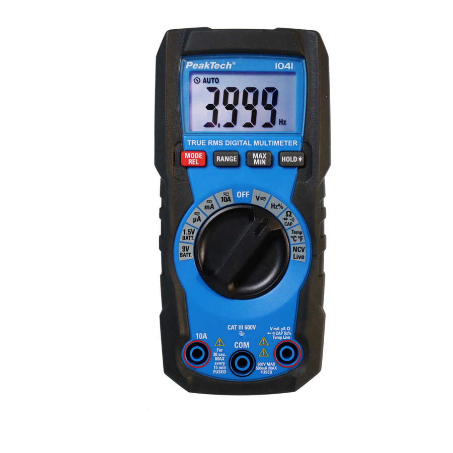 PeakTech 1040 Operation Manual