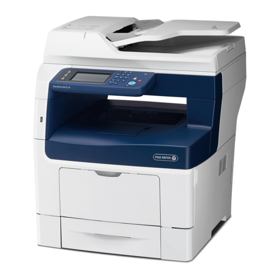 Fuji Xerox DocuPrint M455 df Quick Start Manual