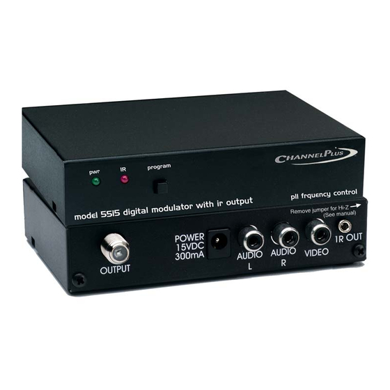 ChannelPlus 5515 Install Manual