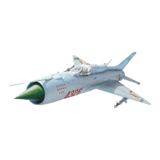 Eduard MiG-21PF Manual